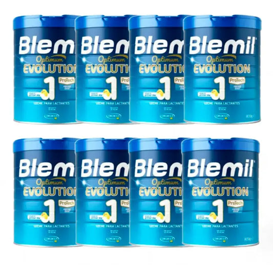 Blemil Optimum Evolution 1 Starter-Milch, 8X800g