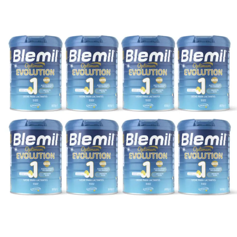 Blemil Optimum Evolution 1 Starter-Milch, 8X800g