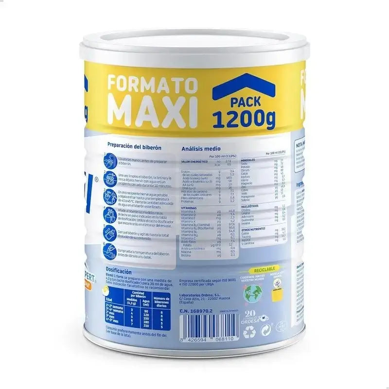 Blemil Plus 1 Forte, Packung 12 x 1200 Gramm