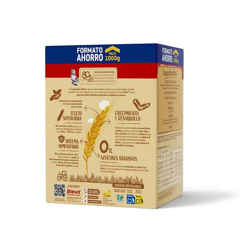 Blevit Babynahrung Superfibre 8 Müsli, 1000 Gramm