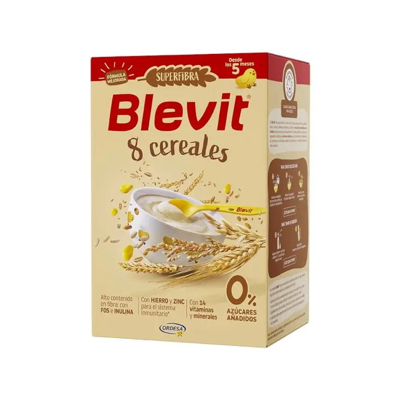 Blevit Babynahrung Superfibre 8 Müsli, 500 grs.