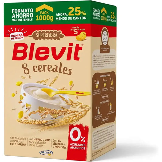 Blevit Säuglingsnahrung Superfibre 8 Müsli Sparformat, 1000 g