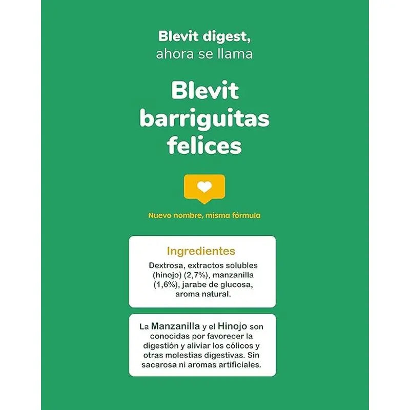 Blevit Barriguitas Glückliche Barriguitas, 150g