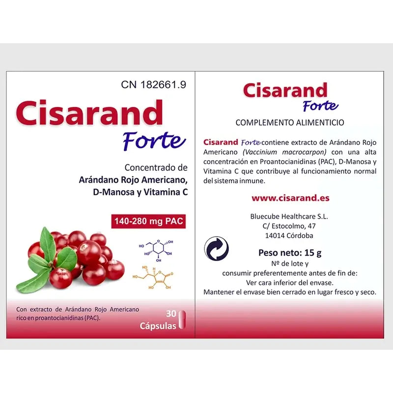 Bluecube Healthcare Cisarand Forte, 30 Kapseln