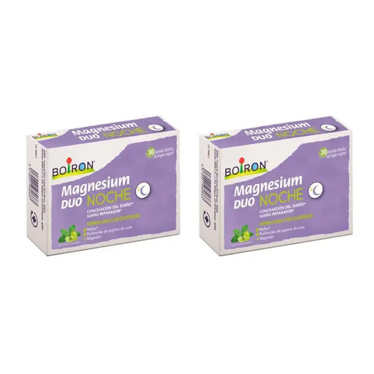 Boiron Magnesium Duo Nacht, 2X30 Kapseln