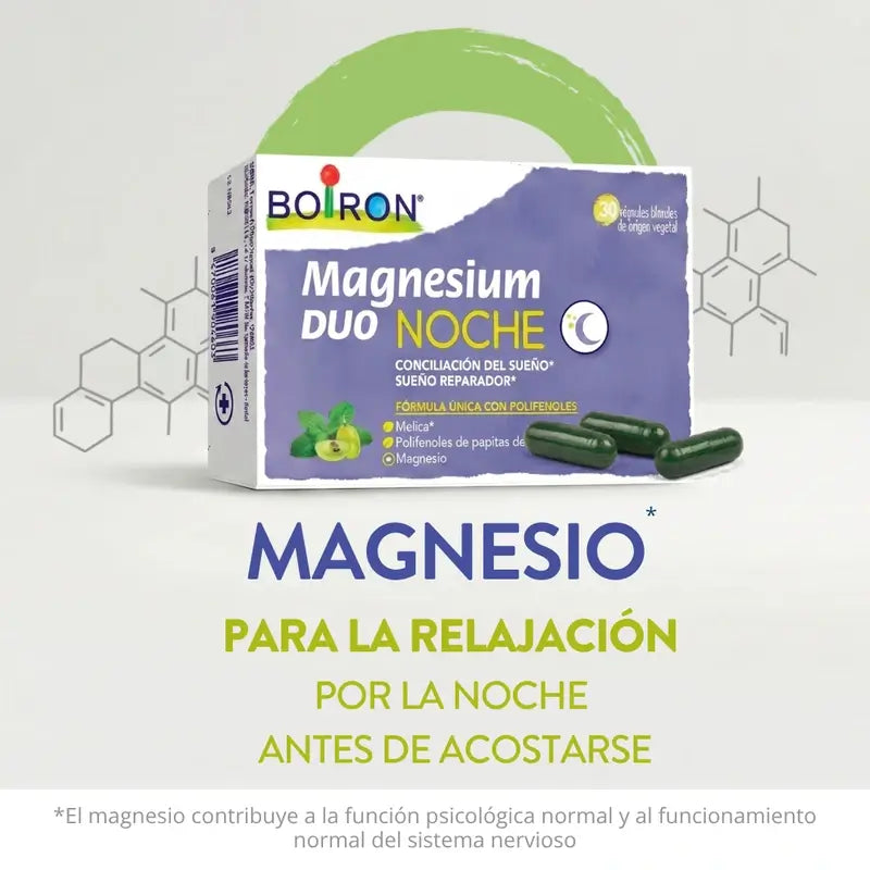BOIRON Magnesium Duo Night, 30 Kapseln