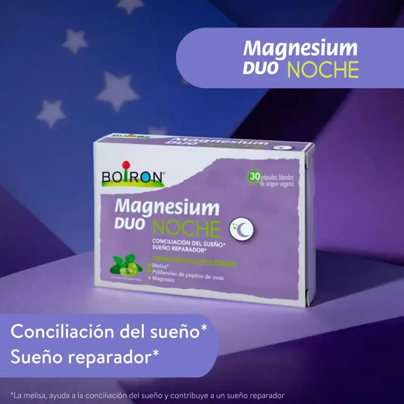 BOIRON Magnesium Duo Night, 30 Kapseln