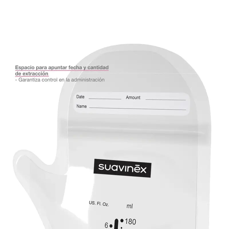 Suavinex Pre-Sterilised Breast Milk Storage Bags 25 Stk.
