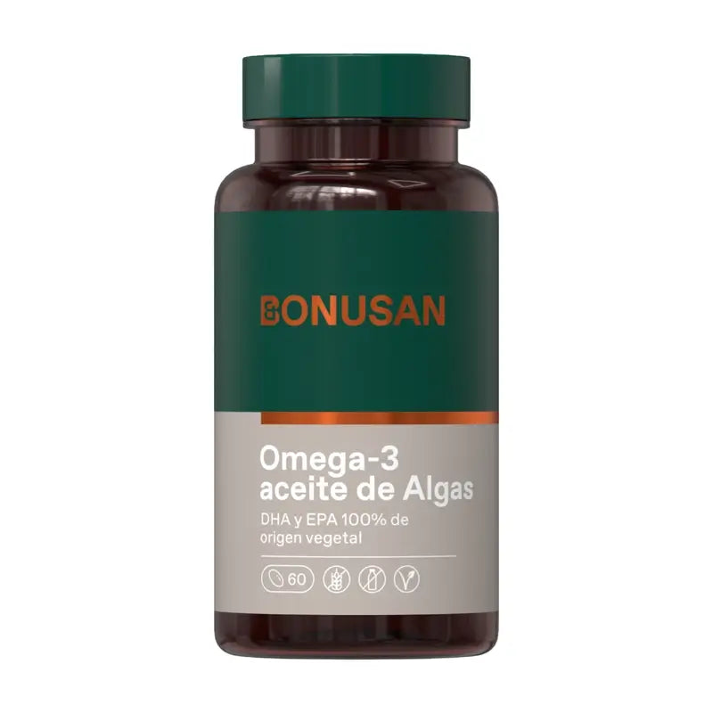 Bonusan Omega-3-Algenöl, 60 Perlen