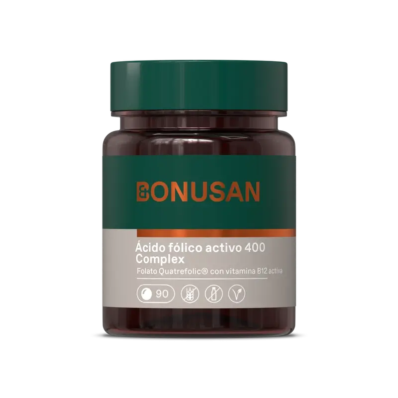 Bonusan Folsäure Aktiv 400 Complex , 90 Tabletten