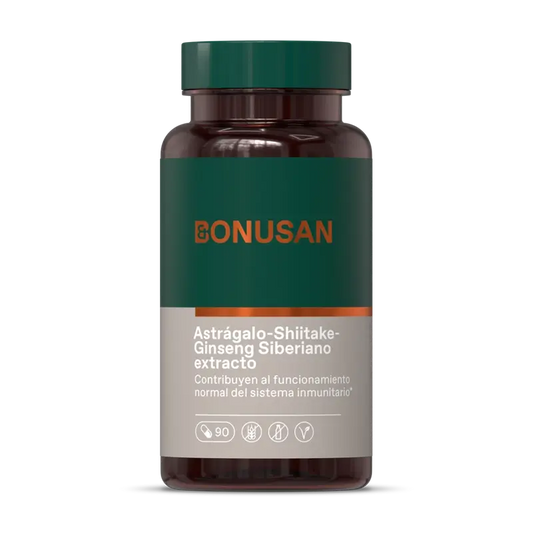 Bonusan Atragalus-Shiitake-Sibirischer Ginseng , 90 Kapseln