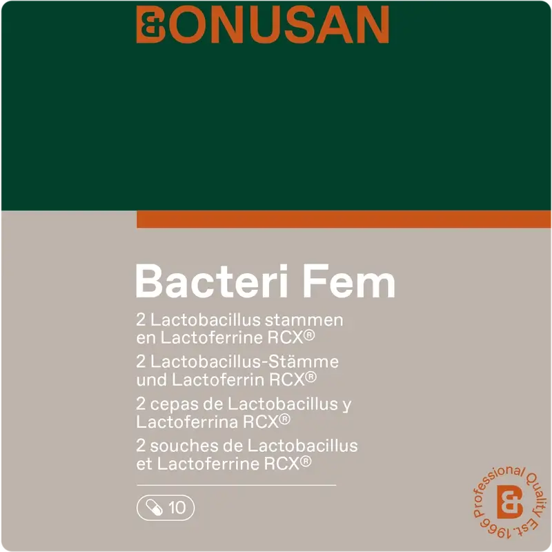 Bonusan Bacteri Fem, 10 Kapseln