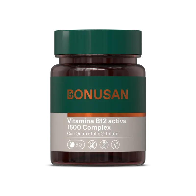 Bonusan Vitamin B12 Active 1500 Complex , 90 Tabletten
