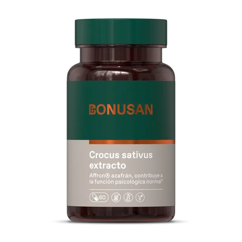 Bonusan Crocus Sativus Extrakt , 60 Kapseln