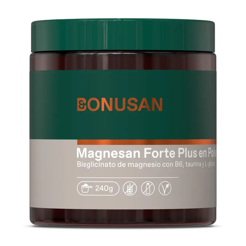 Bonusan Magnesan Forte Plus-Pulver, 240g