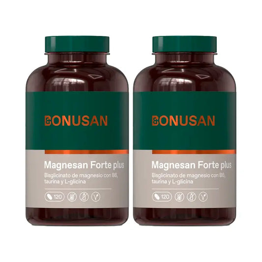 Bonusan Magnesan Forte Plus Packung 2 x 120 Tabletten