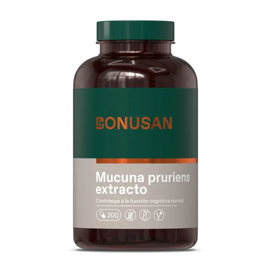 Bonusan Mucuna Pruriens Extrakt, 200 Kapseln