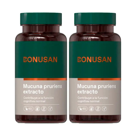 Bonusan Mucuna Pruriens Packung 2 x 60 Kapseln