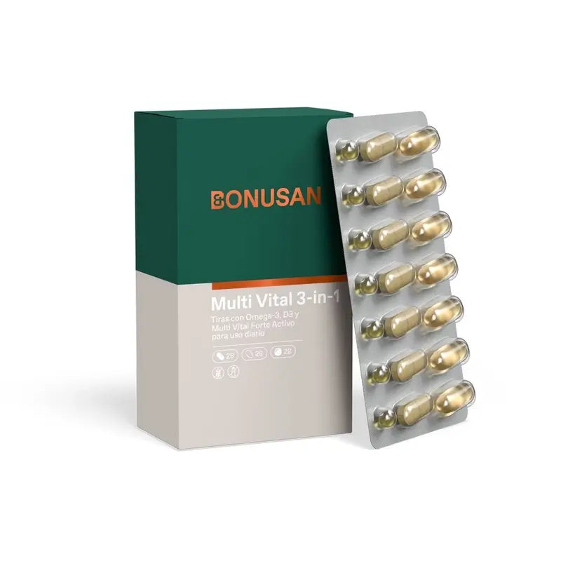 Bonusan Multi Vital 3-In-1, 84 Tabletten