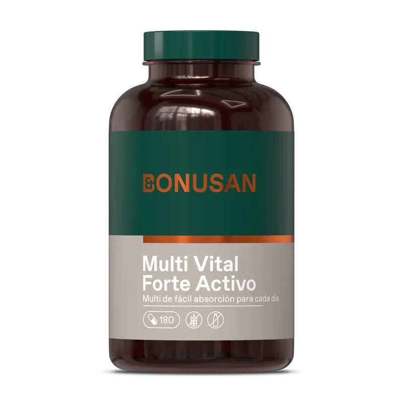 Bonusan Multi Vital Forte Aktiv, 180 Kapseln
