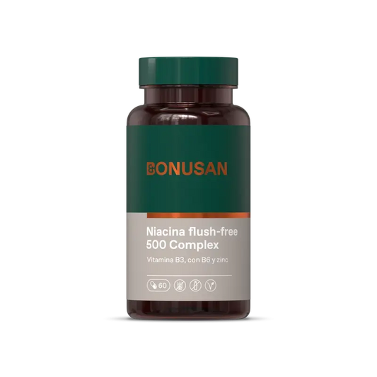 Bonusan Niacin Flush-Free 500 Complex , 60 Kapseln
