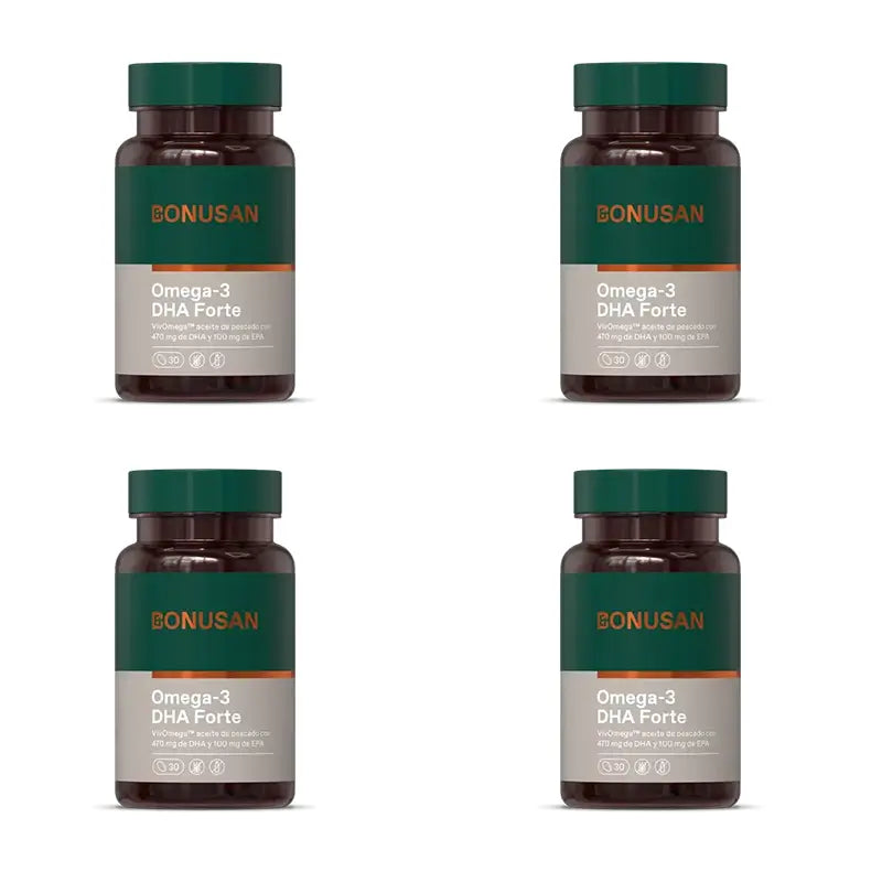 Bonusan Omega-3 Dha Forte, 4X30 Weichkapseln
