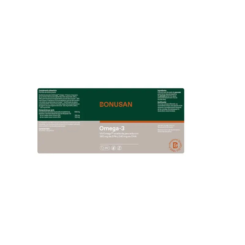 Bonusan Omega-3 Msc , 90 Gelkapseln