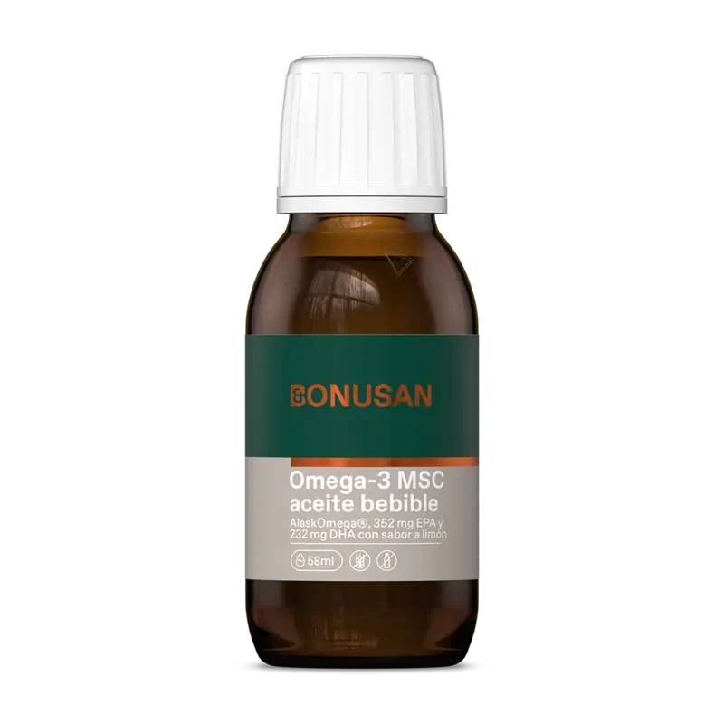 Bonusan Omega-3 Msc, 58 ml Öl