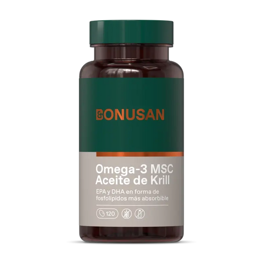 Bonusan Omega-3 Msc Krillöl, 120 Perlen