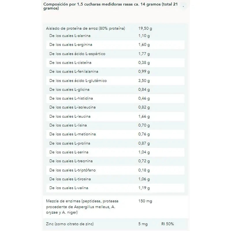 Bonusan Reisprotein-Pulver Complex Pro , 500 g