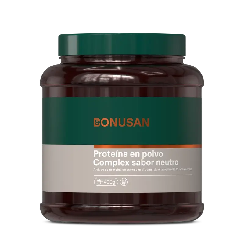Bonusan Proteinpulver Komplex Neutraler Geschmack , 400 Gramm