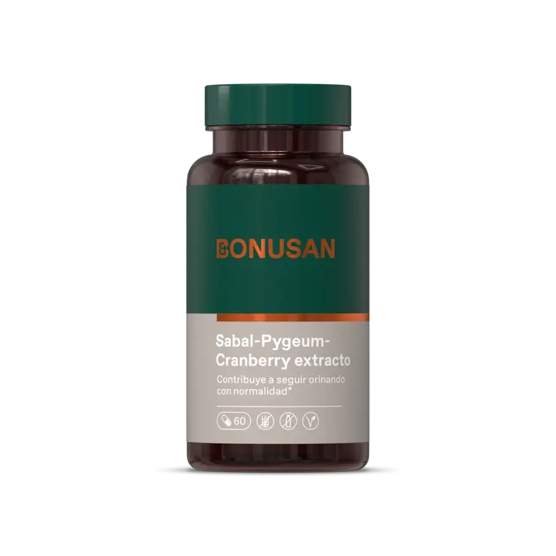 Bonusan Sabal-Pygeum-Cranberry-Extrakt, 60 Kapseln