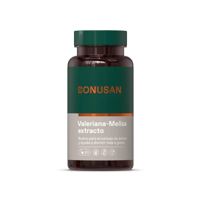 Bonusan Baldrian-Melissen-Extrakt, 60 Kapseln
