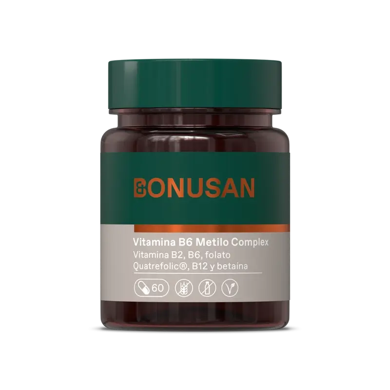 Bonusan Vitamin B6 Methyl-Komplex, 60 Kapseln