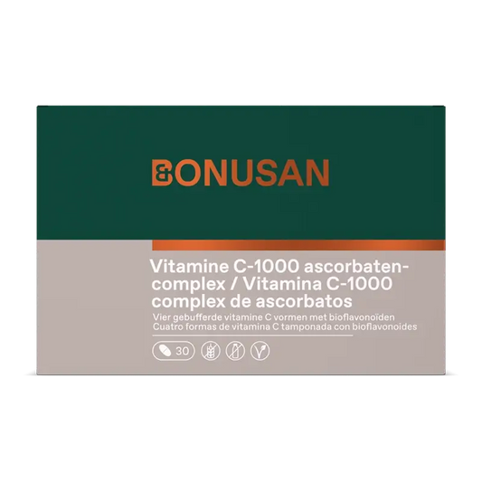 Bonusan Vitamin C-1000 Ascorbat-Komplex, 30 Tabletten