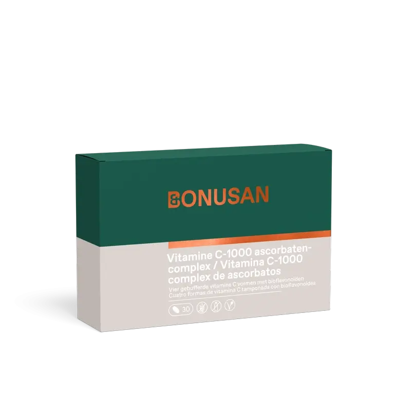 Bonusan Vitamin C-1000 Ascorbat-Komplex, 30 Tabletten