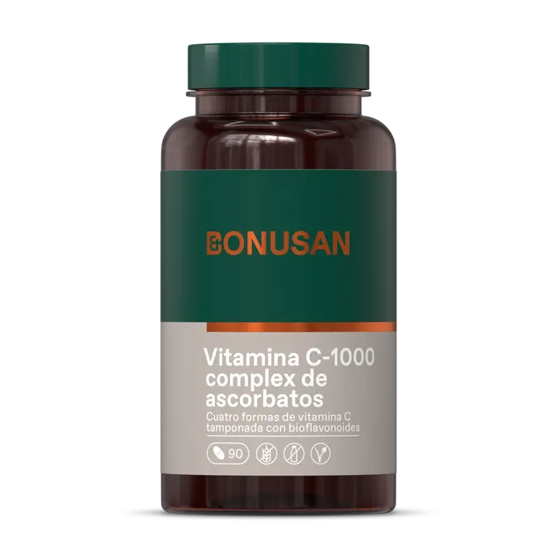Bonusan Vitamin C-1000 Ascorbat-Komplex, 90 Tabletten