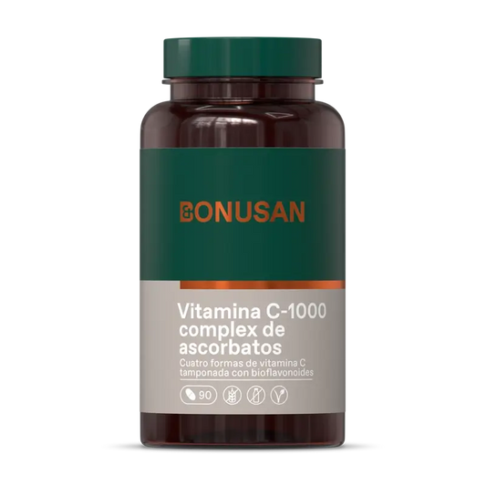 Bonusan Vitamin C-1000 Ascorbat-Komplex, 90 Tabletten