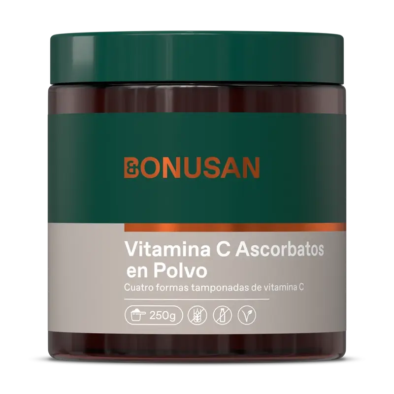 Bonusan Vitamin C-Ascorbat-Pulver, 250 g