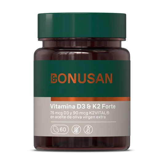Bonusan Vitamin D3 & K2 Forte, 60 Perlen