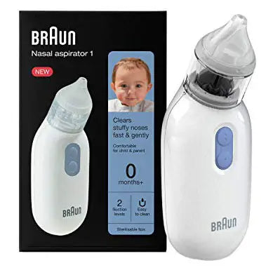 BRAUN Elektrischer Nasensauger 2 Saugstufen