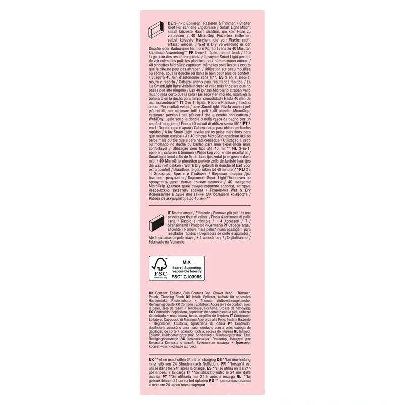 Braun Braun Silk-Épil 7, Epilierer für einfache Haarentfernung, lang anhaltend weiche Haut, 7-041