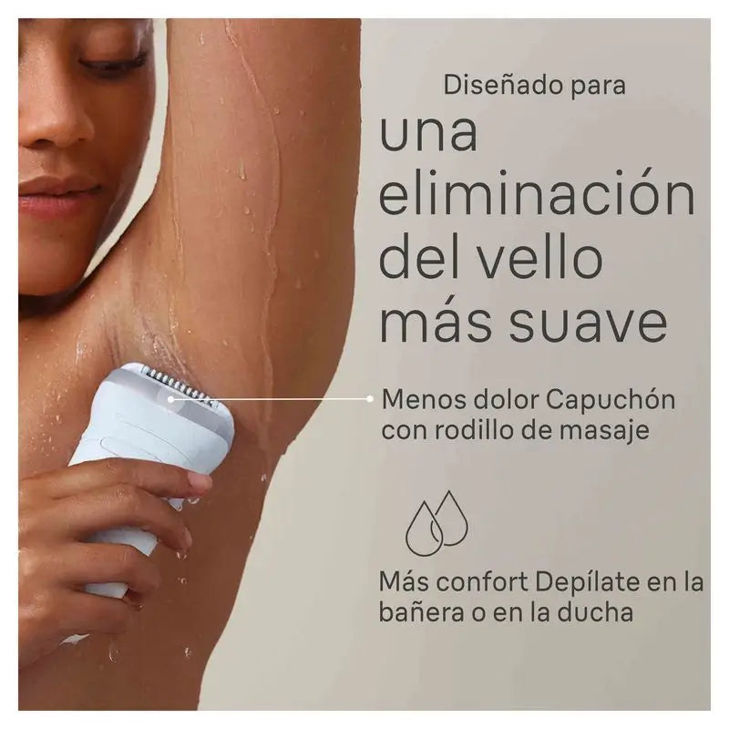 Braun Braun Silk-Épil 7, Epilierer für einfache Haarentfernung, lang anhaltend weiche Haut, 7-041