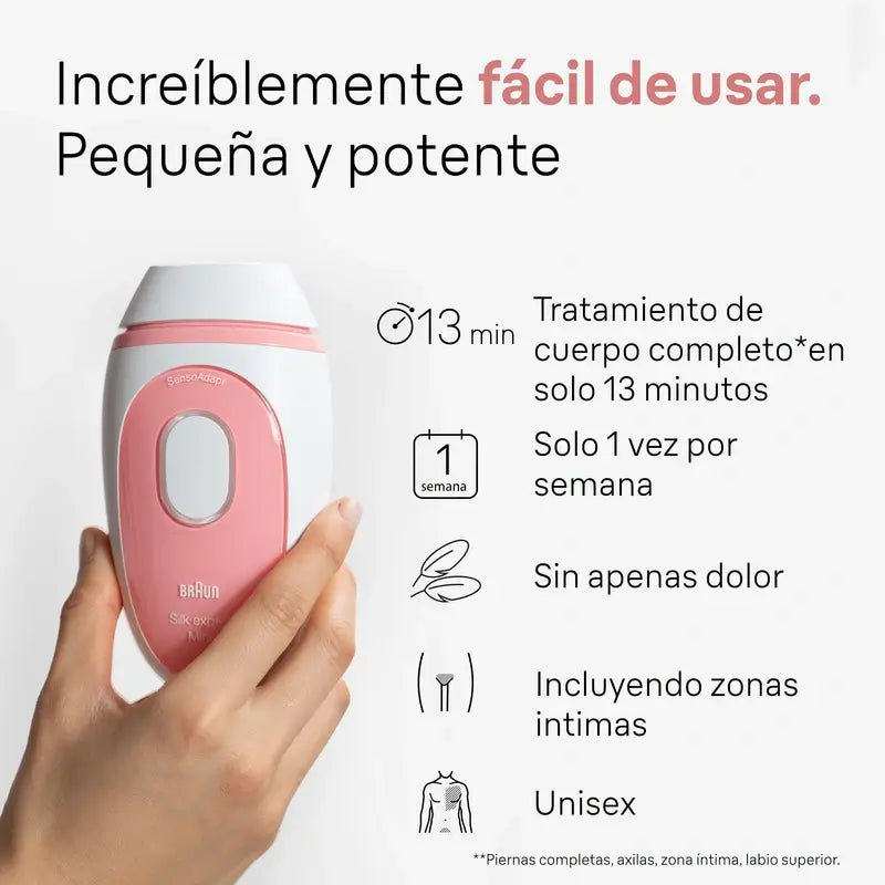 Braun Ipl Epilierer der neuesten Generation Silk-Expert Mini Pl1000