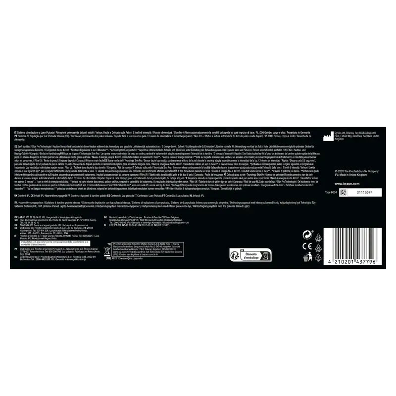 Braun Ipl Epilierer der neuesten Generation Silk-Expert Mini Pl1000