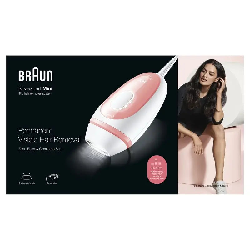 Braun Latest Generation Ipl Epilator Silk-Expert Mini Pl1000