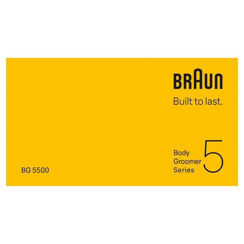 Braun Styler Körperstyler Bg 5500 Grau