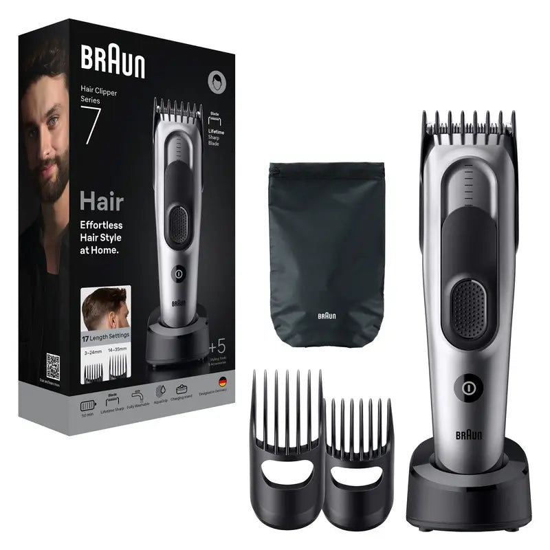 Braun Series 7 Haarschneider 17 Längen +5 Zubehör