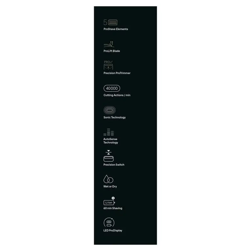 Braun Series 9 Rasierer 9600S Schwarz