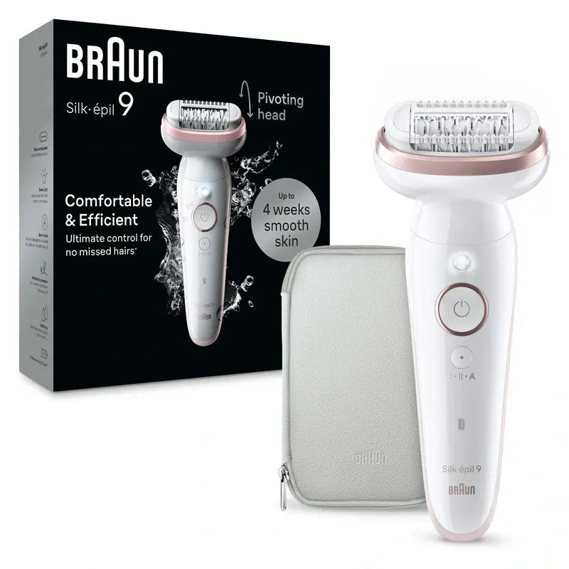 Braun Silk-Épil 9 SES9-000, Elektrischer Epilierer für Frauen
